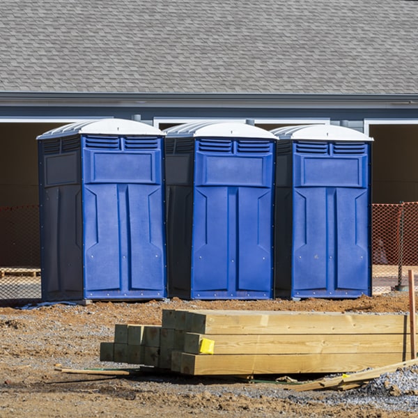 what is the cost difference between standard and deluxe portable restroom rentals in Strandquist Minnesota